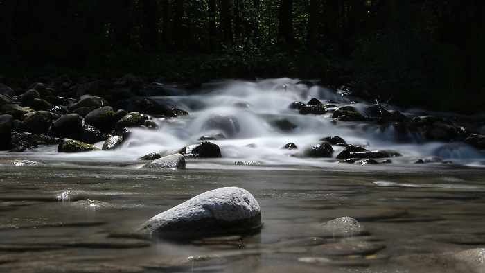 Bergflüsse, Steine, Natur